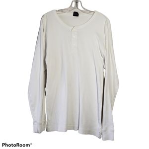 White Gap Henley Tee
